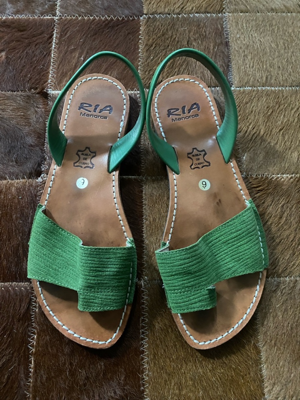 Spanish-made Leather Sandals